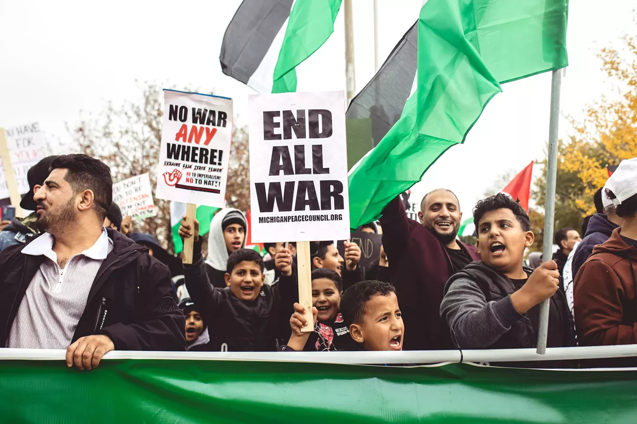 Image: Hamtramck marches for Palestine, demanding ceasefire