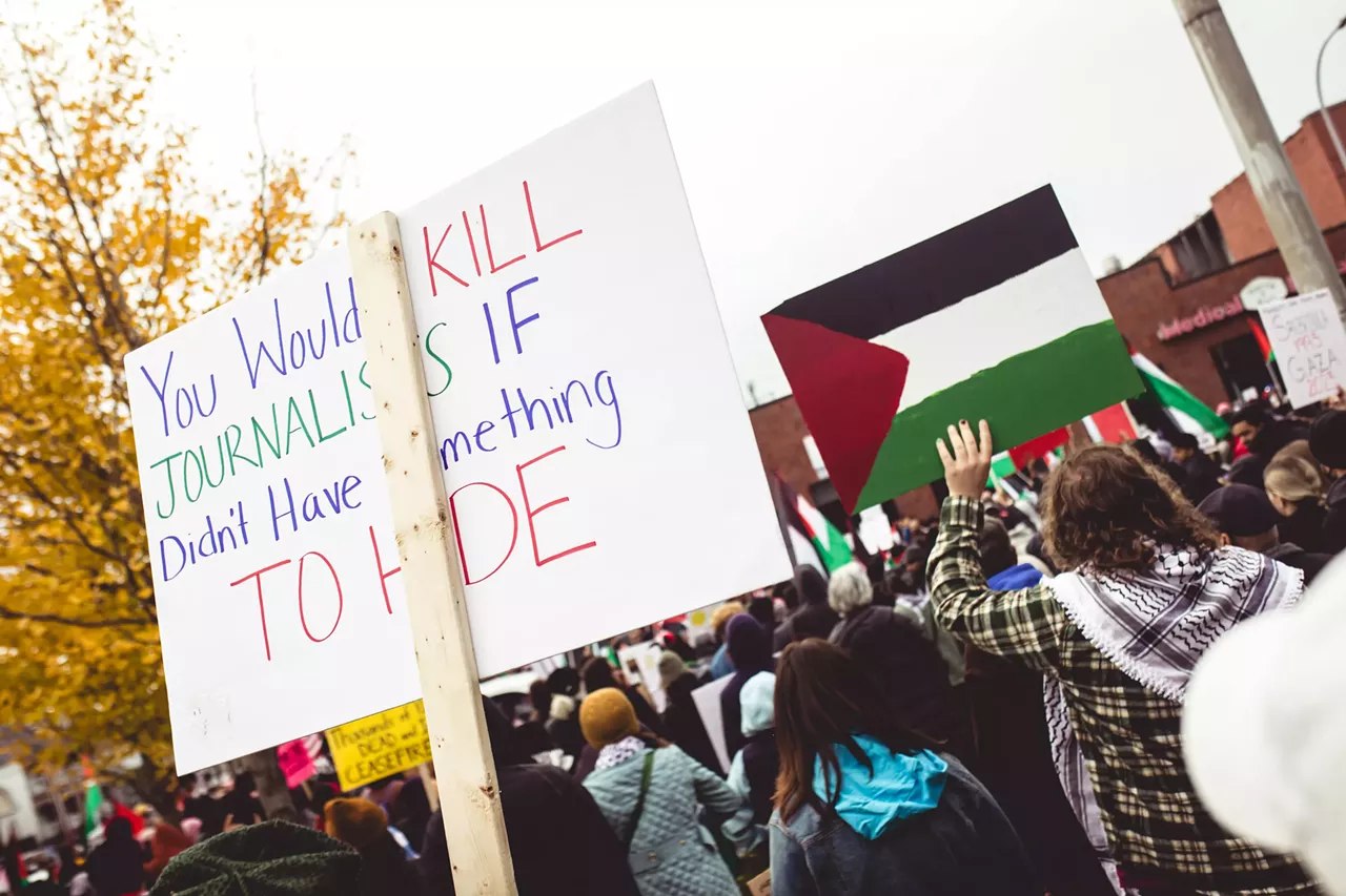 Image: Hamtramck marches for Palestine, demanding ceasefire