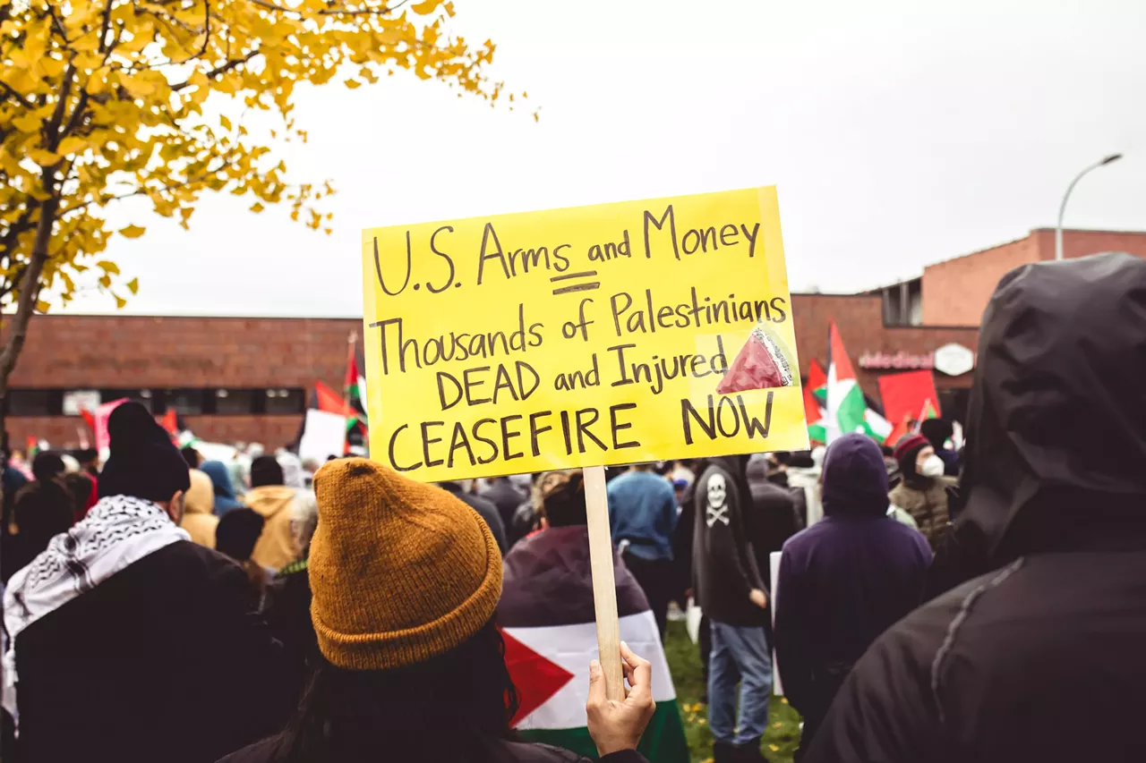 Image: Hamtramck marches for Palestine, demanding ceasefire