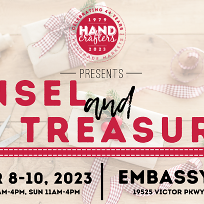 Image: Handcrafters Tinsel & Treasures Holiday Market