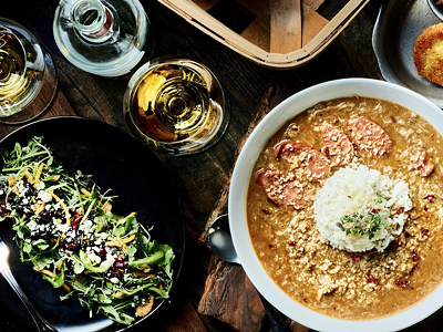 A Cajun-inspired feast is heading to Frame’s kitchen.
