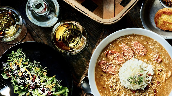 A Cajun-inspired feast is heading to Frame’s kitchen.