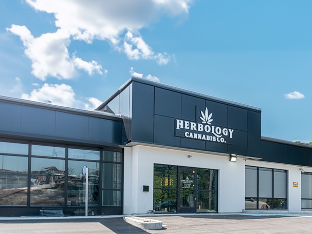 The new Herbology Cannabis Co. dispensary in Ypsilanti.
