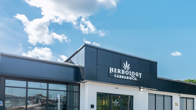 The new Herbology Cannabis Co. dispensary in Ypsilanti.