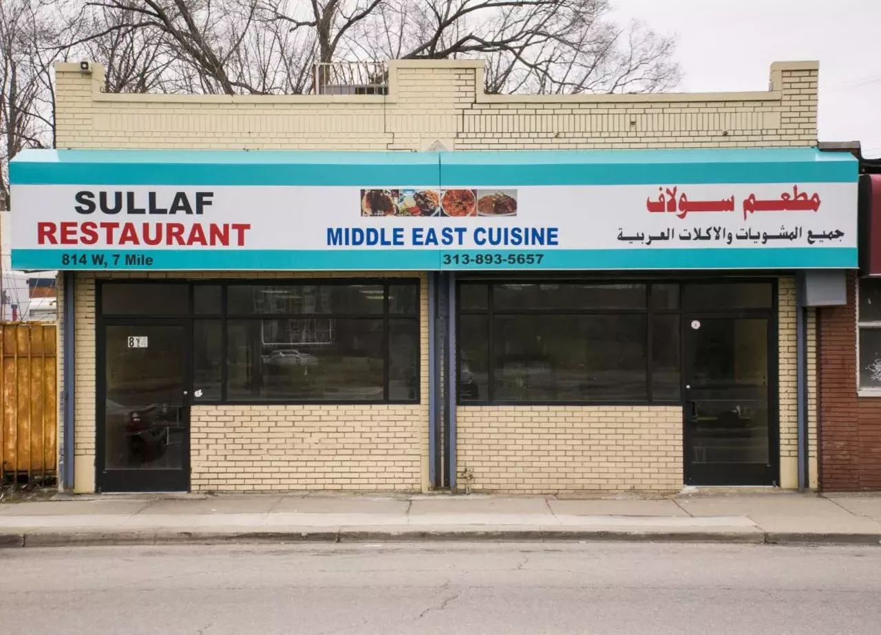 Sullaf Sullaf is the last restaurant standing in what once was billed as Detroit&#146;s &#147;Chaldean-town.&#148; Among its best plates is the lamb shank, which arrives one of two ways. In the first, the shank looks like a white club bearing a huge bulb of slide-off-the-bone meat laced with glorious lamb fat. A second version arrives in a bowl with a large shank with super tender pink and red meat. Sullaf submerges it in a volcanic-looking stew with whole cooked tomatoes, onions, oil, and serves it with triangles of pita bread. It's a piquant and lemony dish &#151; the kind that you think about for a week after the meal. Find more about Sullaf here.