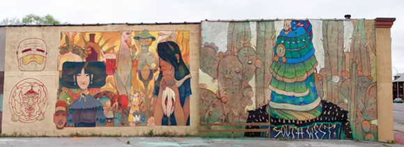 Here are the completed Southwest Detroit murals