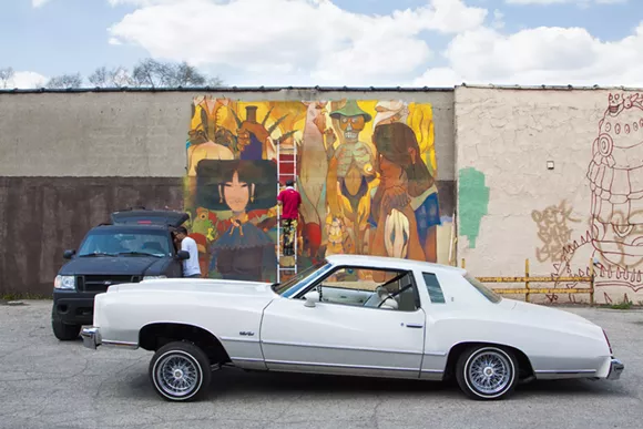 Here are the completed Southwest Detroit murals