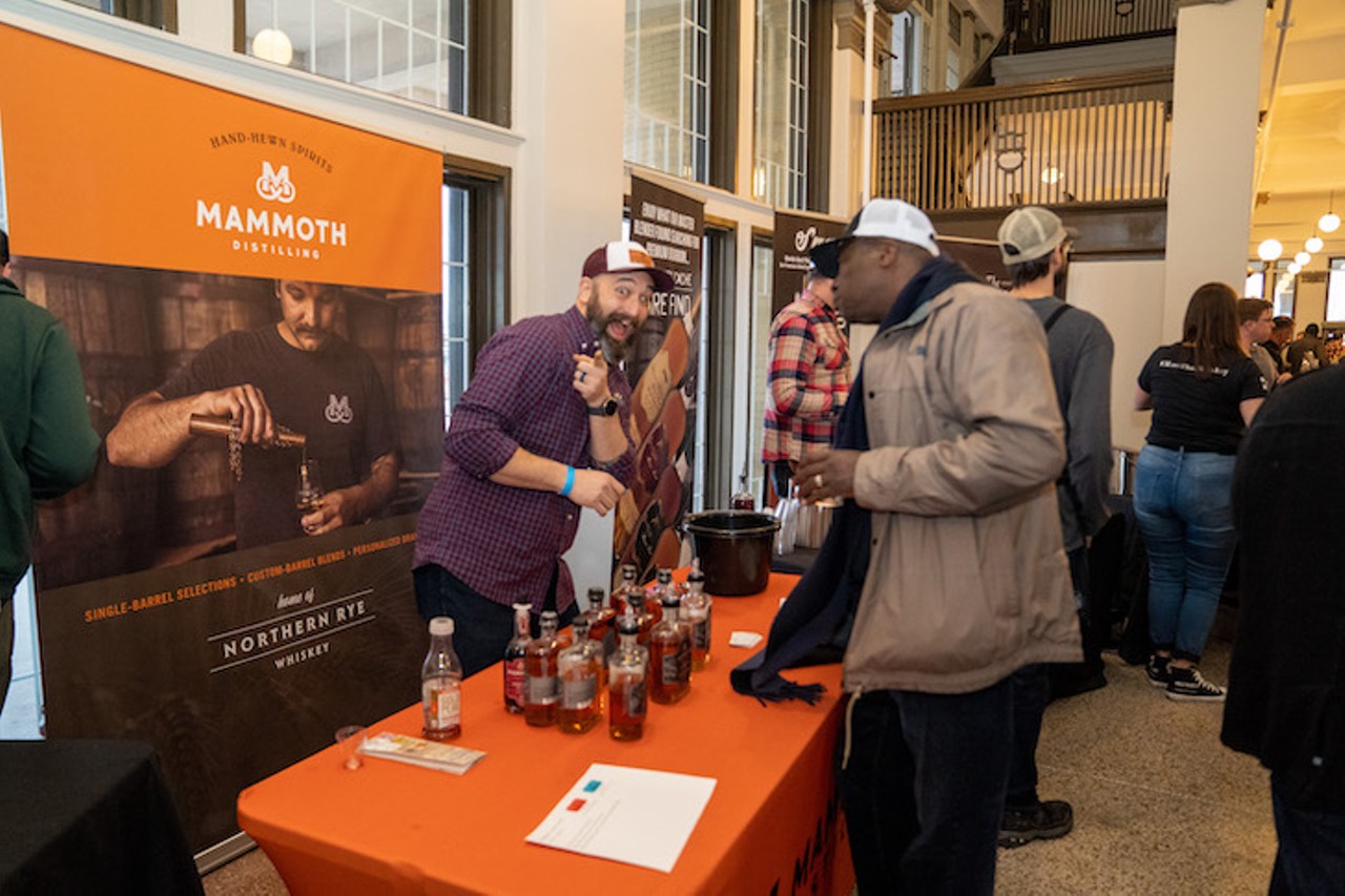 Here's all the people (and the bourbon) we saw on day one of the Detroit Bourbon Fest