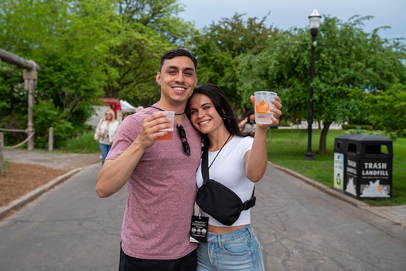Here's everyone we saw at Zoo Brew the Detroit Zoo