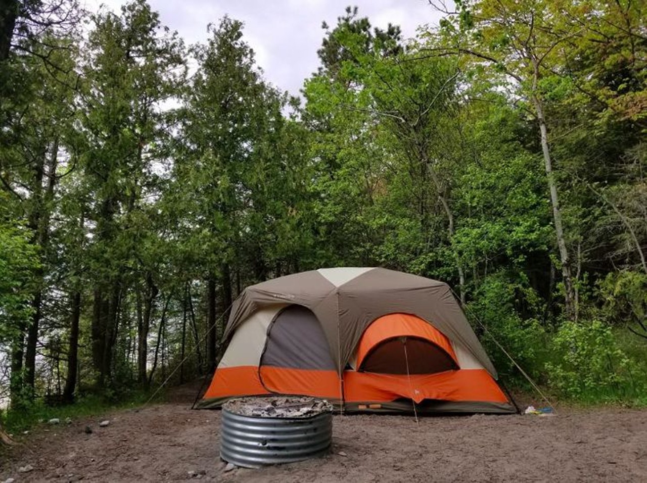 Fisherman&#146;s Island State Park
Charlevoix, MI
Another smaller campground on the west side of Michigan that is nothing short of amazing. It is set in the middle of the dunes and has abundance of hiking trails. This campground may not be right be steps away from the beach, but short walk you take to get there is worth it.  
Photo via Facebook user Rachael Cooper