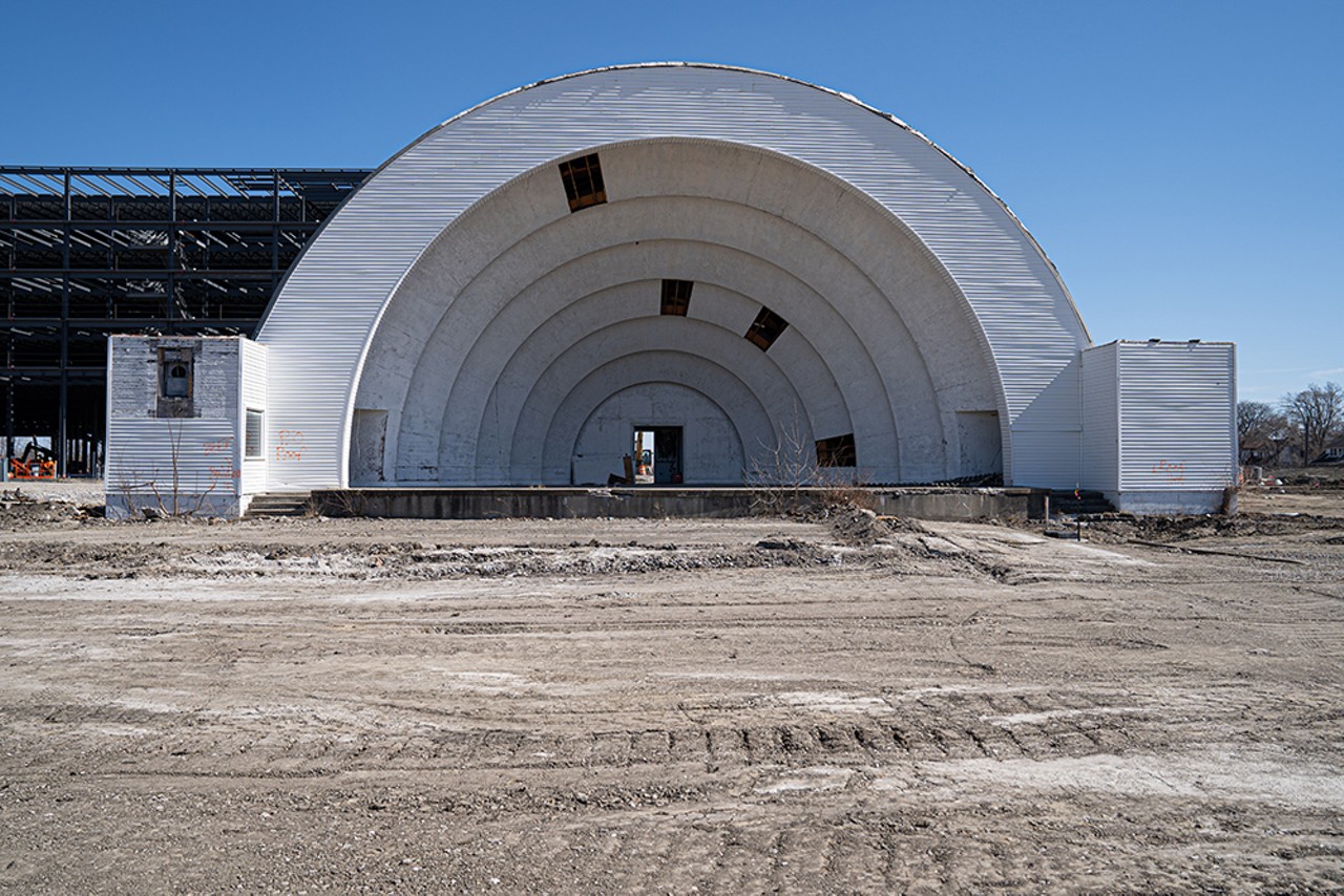 Here's one last look at Detroit's abandoned State Fairgrounds bandshell before it gets relocated
