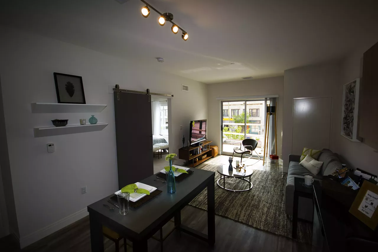 The Scott at Brush Park &#150; Midtown Detroit 3150 Woodward Ave, Detroit, MI 48201 Studio $949 &#150; 1,024 1 Bedroom $1,441 &#150; 2,747 2 Bedrooms $2,023 &#150; 2,643 3 Bedrooms $2,765 &#150; 2,924