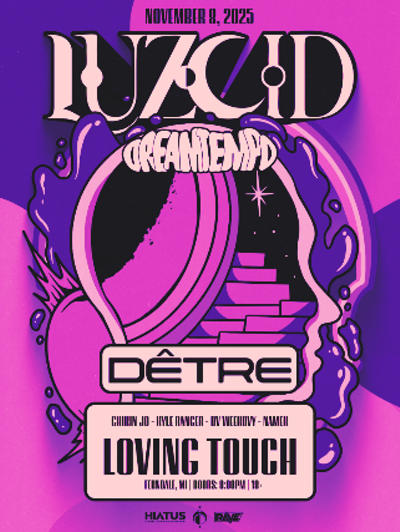 Image: Hiatus Music Entertainment & RAVE Presents LUZCID