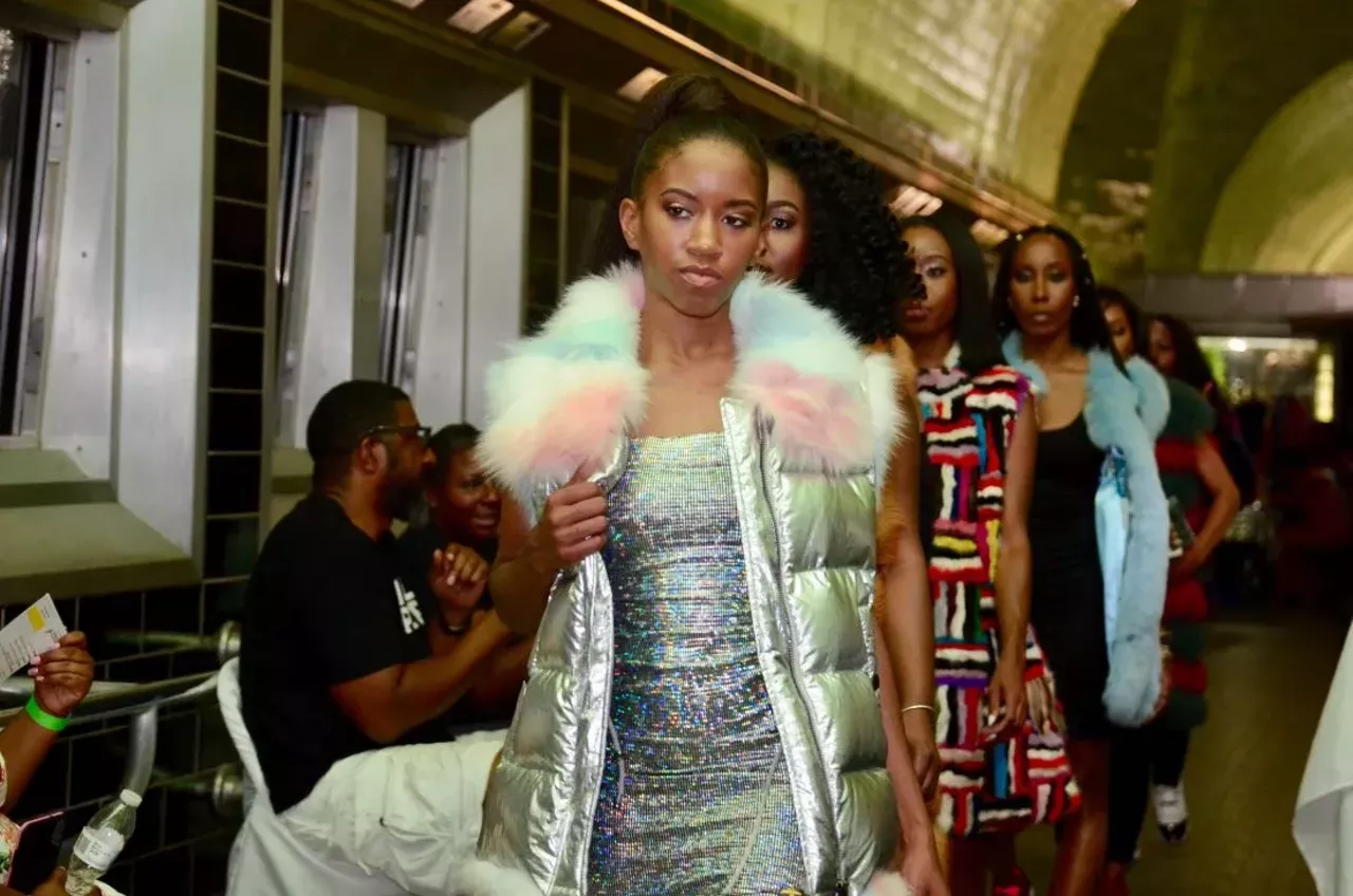 Image: High fashion designs were on display at In the Mix
