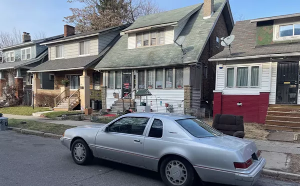 Bob Nelson’s 1985 Ford Thunderbird was towed from outside his Highland Park home.