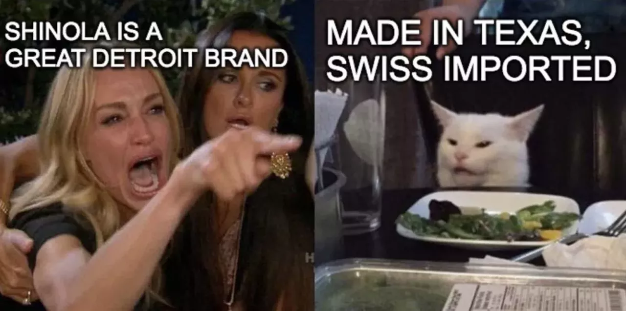 Hilarious Detroit versions of the 'Woman Yelling at Cat' meme