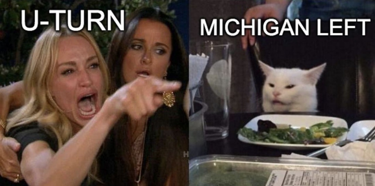 Hilarious Detroit versions of the 'Woman Yelling at Cat' meme
