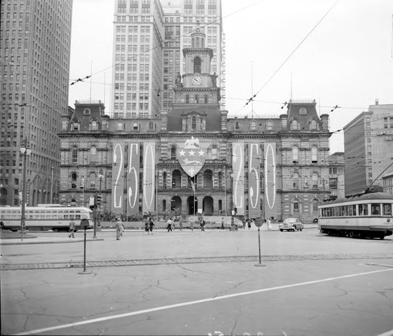 Historic photos from Detroit’s 250th birthday celebration in 1951