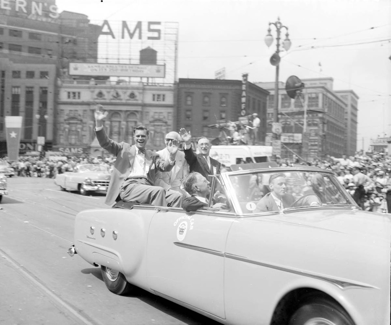 Historic photos from Detroit’s 250th birthday celebration in 1951