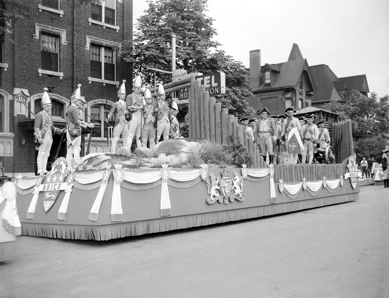 Historic photos from Detroit’s 250th birthday celebration in 1951