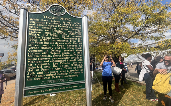 A historical marker honoring Tejano music has been placed in southwest Detroit.