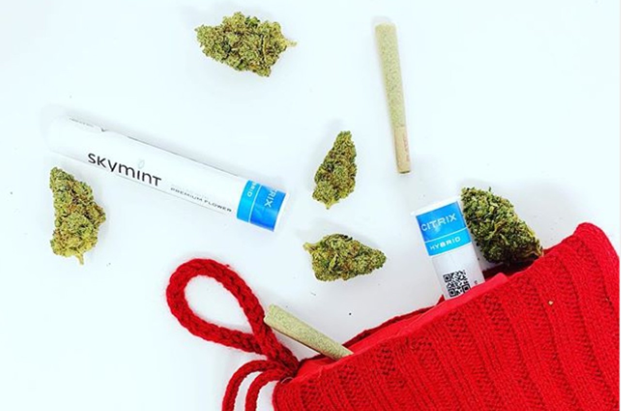 Skymint Pre-Rolls
Available from: Skymint stores
Rolled by hand with care, these pre-rolls feature premium, whole flower &#151; no trim, ever! &#151; and favorite strains like Ice Cream Cake #5, Ethos Cookies, Lava Cake, and more. $12 per pre-roll.
Photo courtesy of Skymint