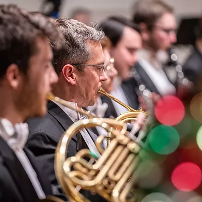 Image: The Ann Arbor Symphony Orchestra at Hill Auditorium