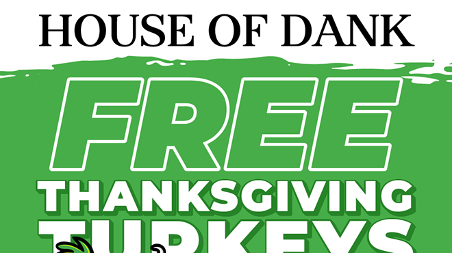 House of Dank Brings Back Annual Thanksgiving Turkey Drive