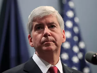 Former Michigan Governor Rick Snyder.