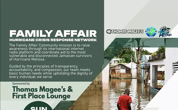 Image: Hurricane Melissa Relief Drive & Community Fundraiser – Thomas Magee’s