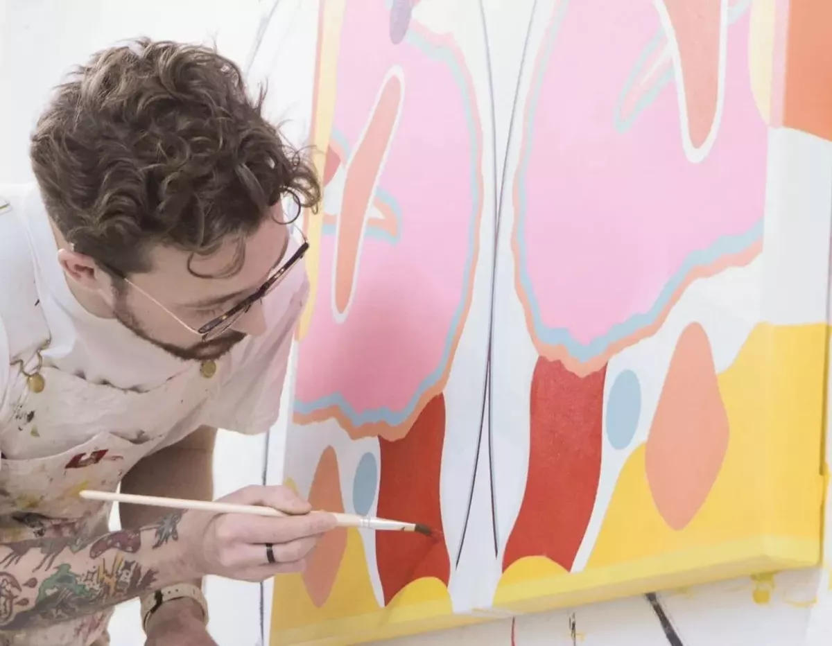Studio Deals participating artist Dustin Cook.