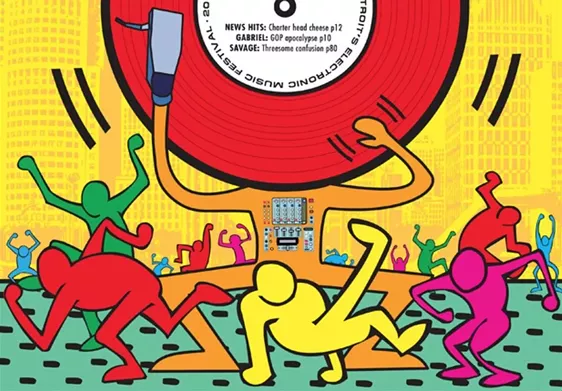 Image: In honor of Techno Christmas &#151; a look back at Metro Times Movement covers