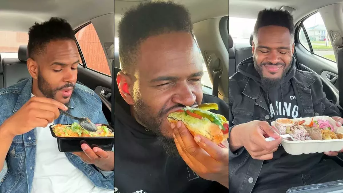 Image: Influencer Mr.Chimetime visited Michigan to try local restaurants.