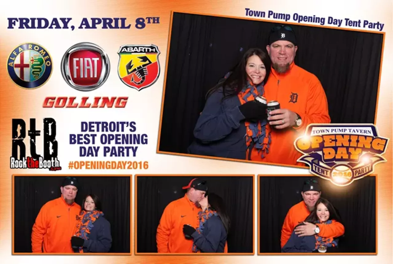 Image: Inside the photo booth at Town Pump's Opening Day party [PHOTOS]