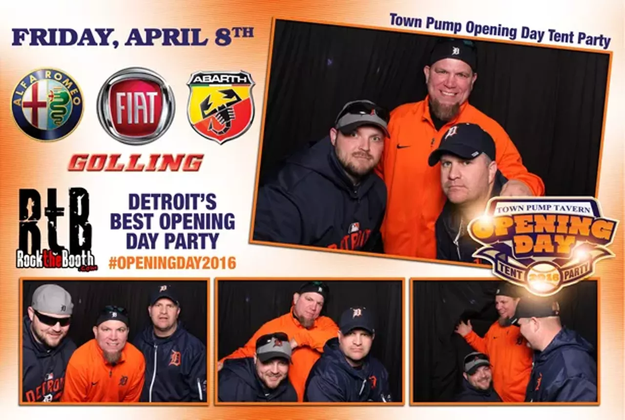 Image: Inside the photo booth at Town Pump's Opening Day party [PHOTOS]