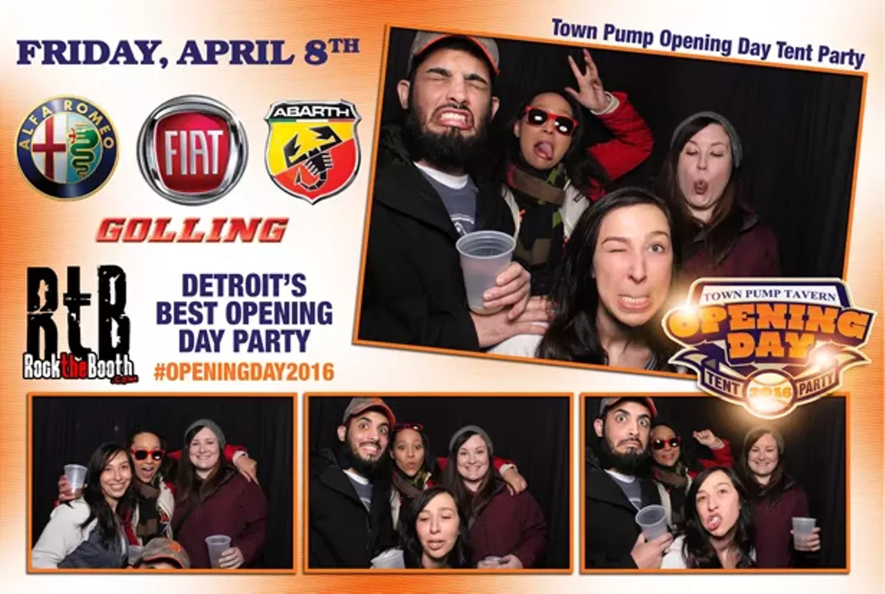 Image: Inside the photo booth at Town Pump's Opening Day party [PHOTOS]