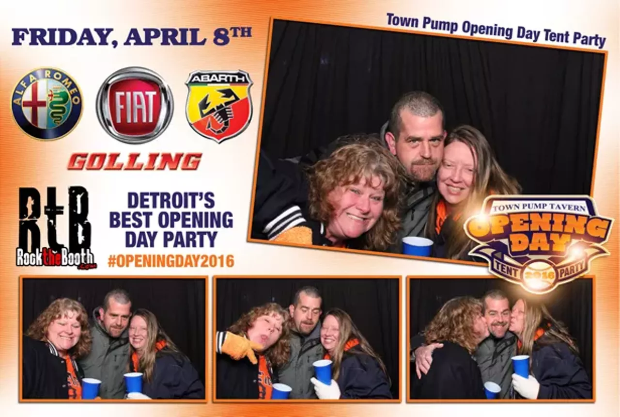 Image: Inside the photo booth at Town Pump's Opening Day party [PHOTOS]