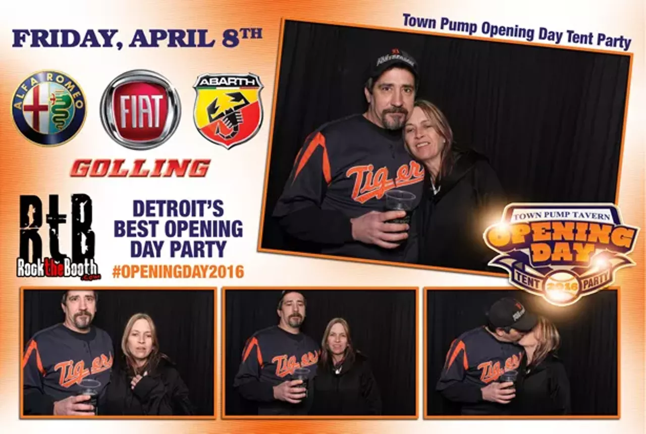 Image: Inside the photo booth at Town Pump's Opening Day party [PHOTOS]