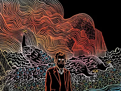 Image: Iron &amp; Wine - Kiss Each Other Clean