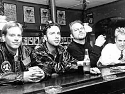 Image: It's quitting time for working-class band