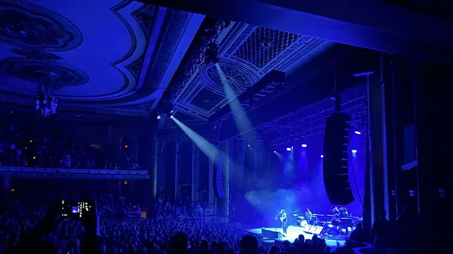 Jack White and his band performed two sold-out shows at the Masonic Temple on Saturday and Sunday.