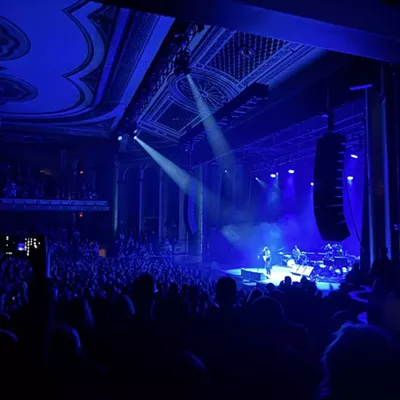Jack White and his band performed two sold-out shows at the Masonic Temple on Saturday and Sunday.
