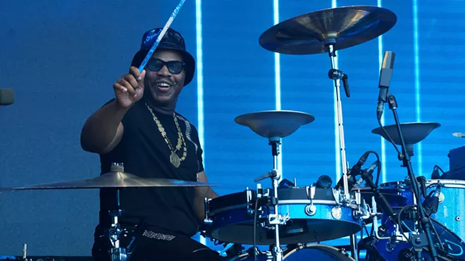 Daru Jones brings a hip-hop flavor to his performances with Jack White.