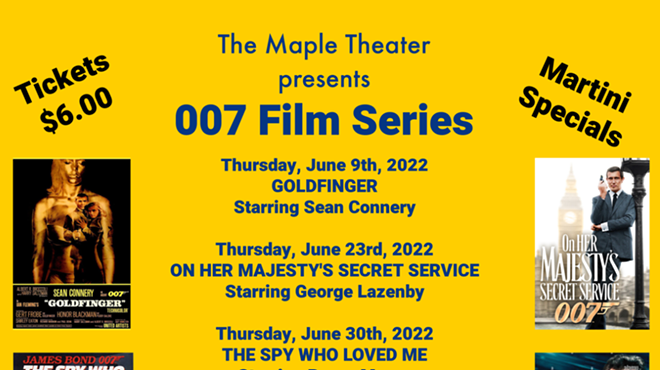 JAMES BOND FILM SERIES @ THE MAPLE THEATER - THE SPY WHO LOVED ME