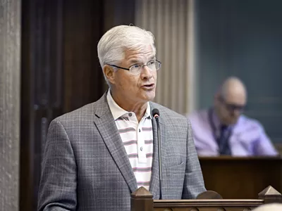 State Senate Majority Leader Mike Shirkey (R-Clarklake).
