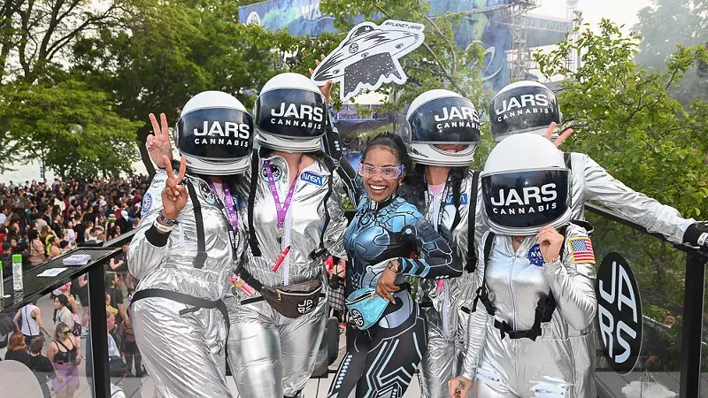 JARS Cannabis has had a presence at Movement Festival in recent years.