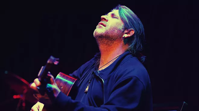 Image: Jazz guitarist Stephane Wrembel (Midnight in Paris) in concert