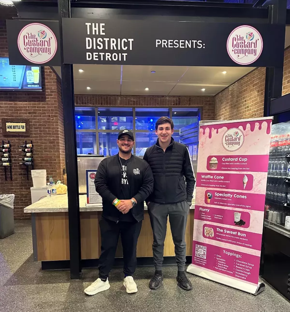 Image: Jamal Jawad, CEO (left), and Karim Kadouh, VP of Marketing & Operations (right), pictured in-front of the new Detroit store.