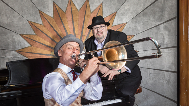 Image: John 'Tbone' Paxton and RJ Spangler release album of pre-WWII standards at Cliff Bell's in Detroit