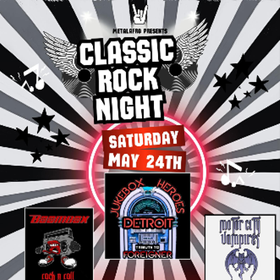 Image: Jukebox Hereos - Tribute to Foreigner, Motorcity Vampires, Boombox Detroit